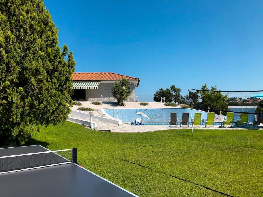 Maison Familiale De Caractere Avec Piscine Padronelo Exterior foto